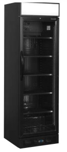 Prosklená lednice CEV 435 CP BLACK