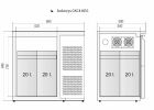 Minibar Tefcold KEG Cooler CKC4