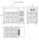 Minibar Tefcold KEG Cooler CKC6