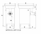 Řezačka masa MP 114 U5