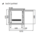 Chladicí stůl Tefcold GC72