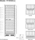 Vinotéka Tefcold TFW 400-2S