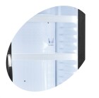 Prosklená lednice Tefcold CEV 425 1 LED