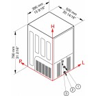 Výrobník ledu s dávkovačem HIKU 26