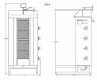 Gyros gril POTIS GD4/S